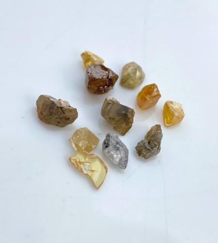 Rough uncut natural diamond - rough,