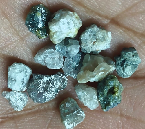 Natural loose rough diamonds - natural,
