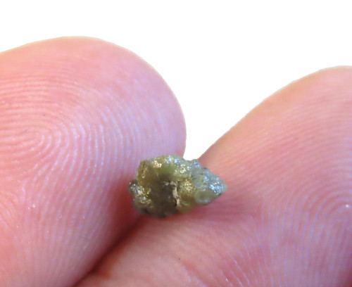 Natural rough diamond - ,, silver