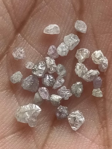 Rough diamond pink - diamond, color