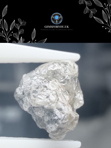 10ct natural rough diamond - rough,